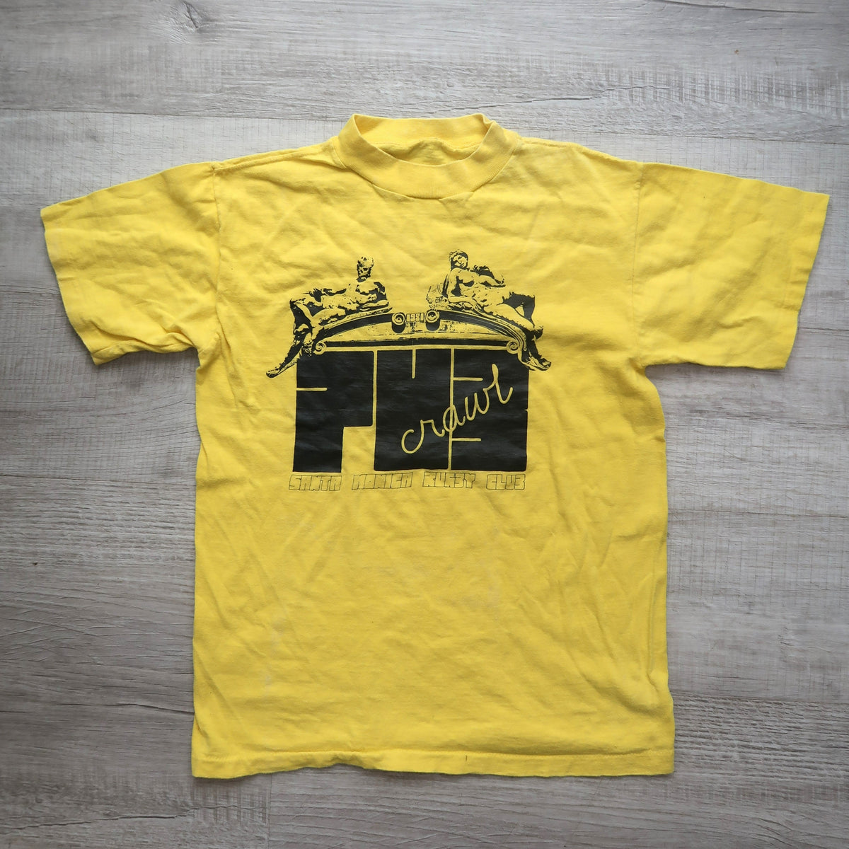 1981 Vintage Santa Monica Pub Crawl Graphic Tee - Elektra Vintage