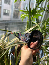 Load image into Gallery viewer, 2000s Vintage Ed Hardy Diamonte Sunglasses
