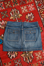 Load image into Gallery viewer, Vintage 2000s Old Navy Cargo Pocket Denim Mini Skirt
