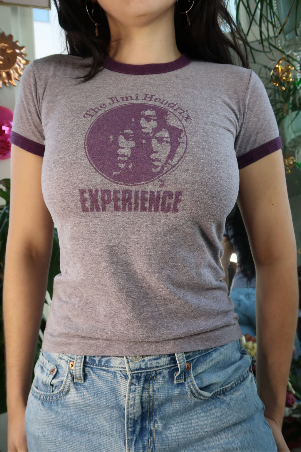 Vintage Jimmy Hendrix Experience Ringer Tee