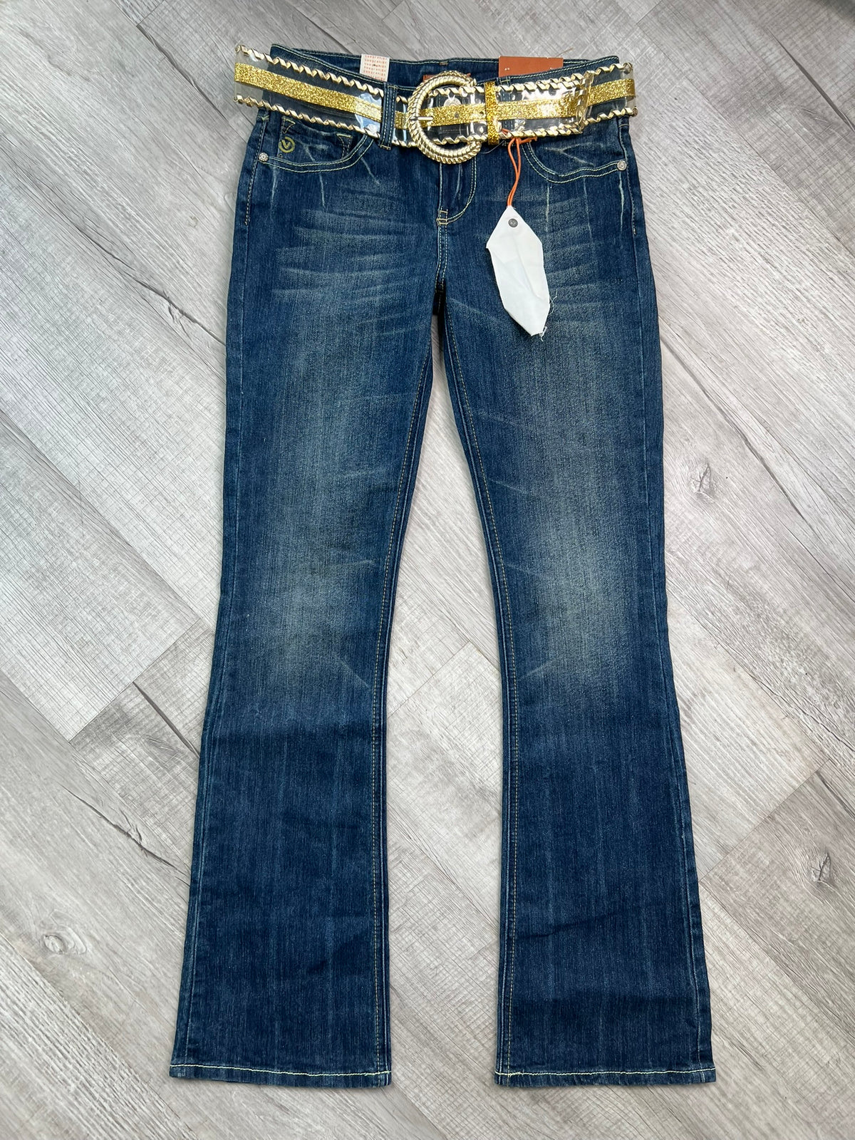 NWT 2000s Vintage Bootcut Low Rise Jeans by V Blue - Elektra Vintage