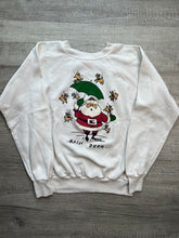 Load image into Gallery viewer, Vintage Santa Rain Deer Crewneck Sweatshirt
