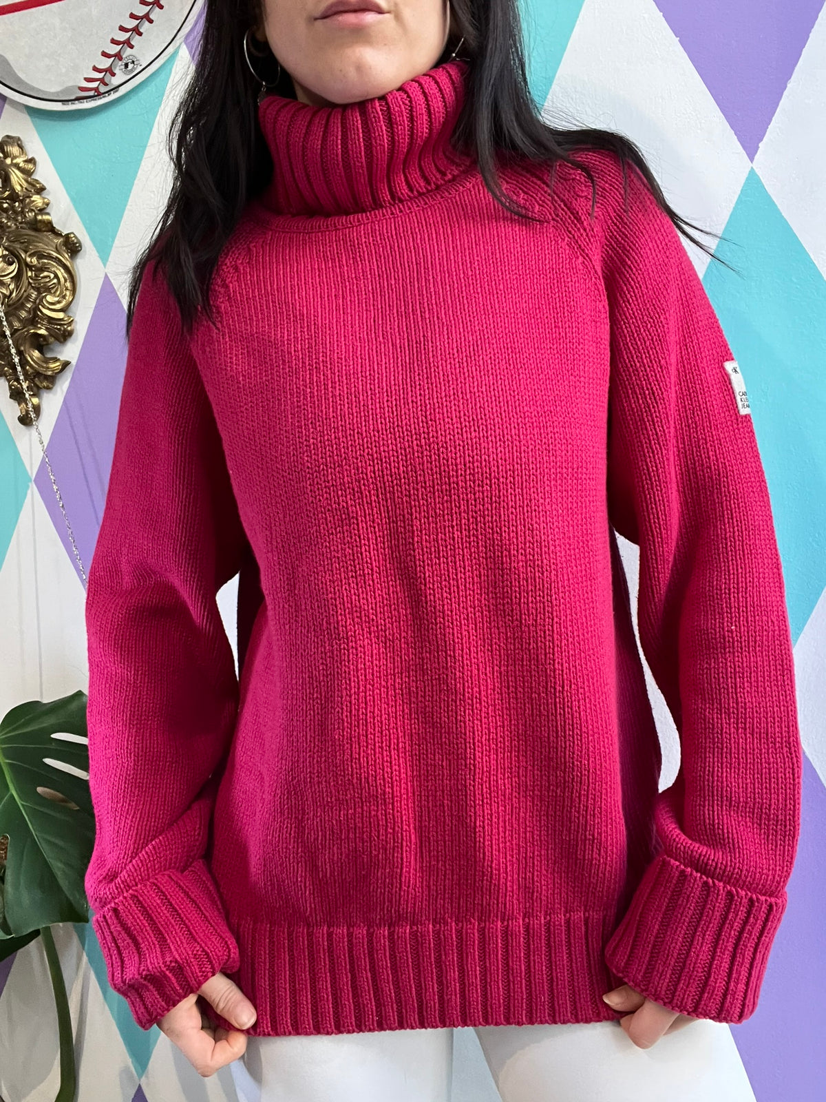 NWT Vintage Calvin Klein Turtleneck Sweater - Elektra Vintage