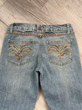 Load image into Gallery viewer, 2000s Vintage Light Wash Denim Low Rise Jeans by NoBo
