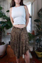 Load image into Gallery viewer, Vintage Y2K Diane von Furstenberg 100% Silk Abstract Handkerchief Skirt
