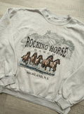 Vintage Rocking Horse Ranch Graphic Crewneck - Elektra Vintage
