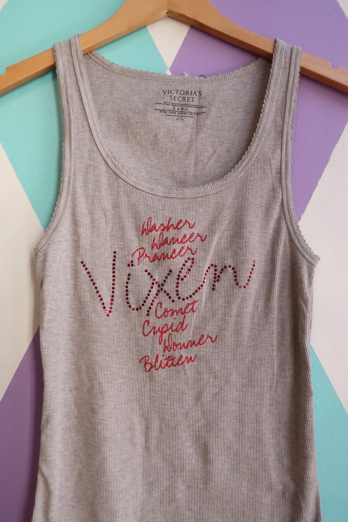 2000s Victoria’s Secret “Vixen” Rhinestone Tank Top