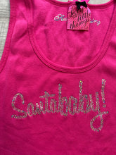 Load image into Gallery viewer, Y2K Santababy Pink Bedazzled Tank Top from Victoria&#39;s Secret
