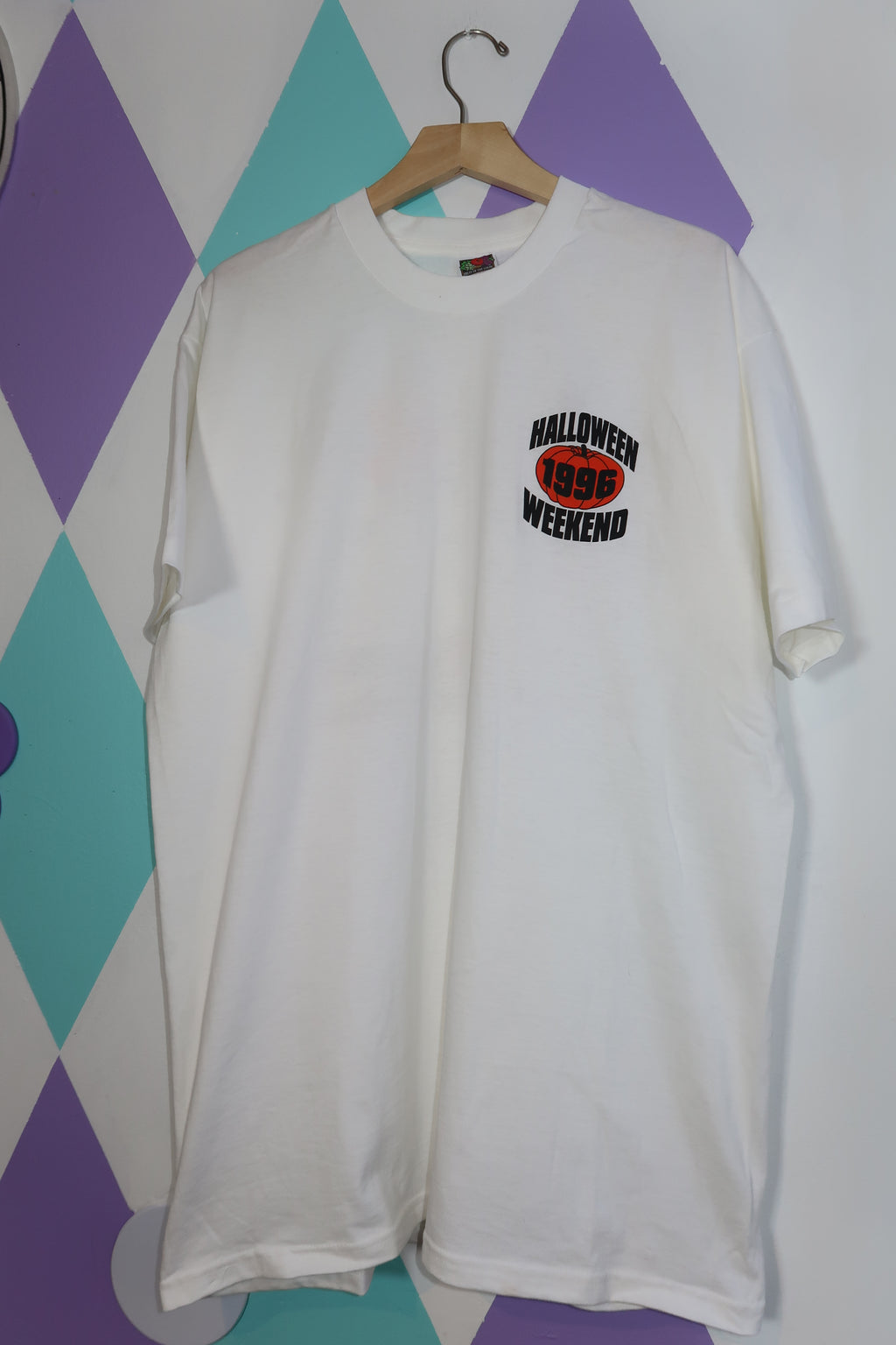 Vintage Halloween Weekend 1996 Support Your Country Graphic Tee
