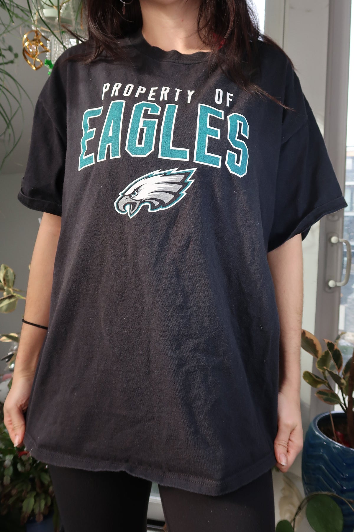 Vintage 2000s Property of Eagles Graphic Tee