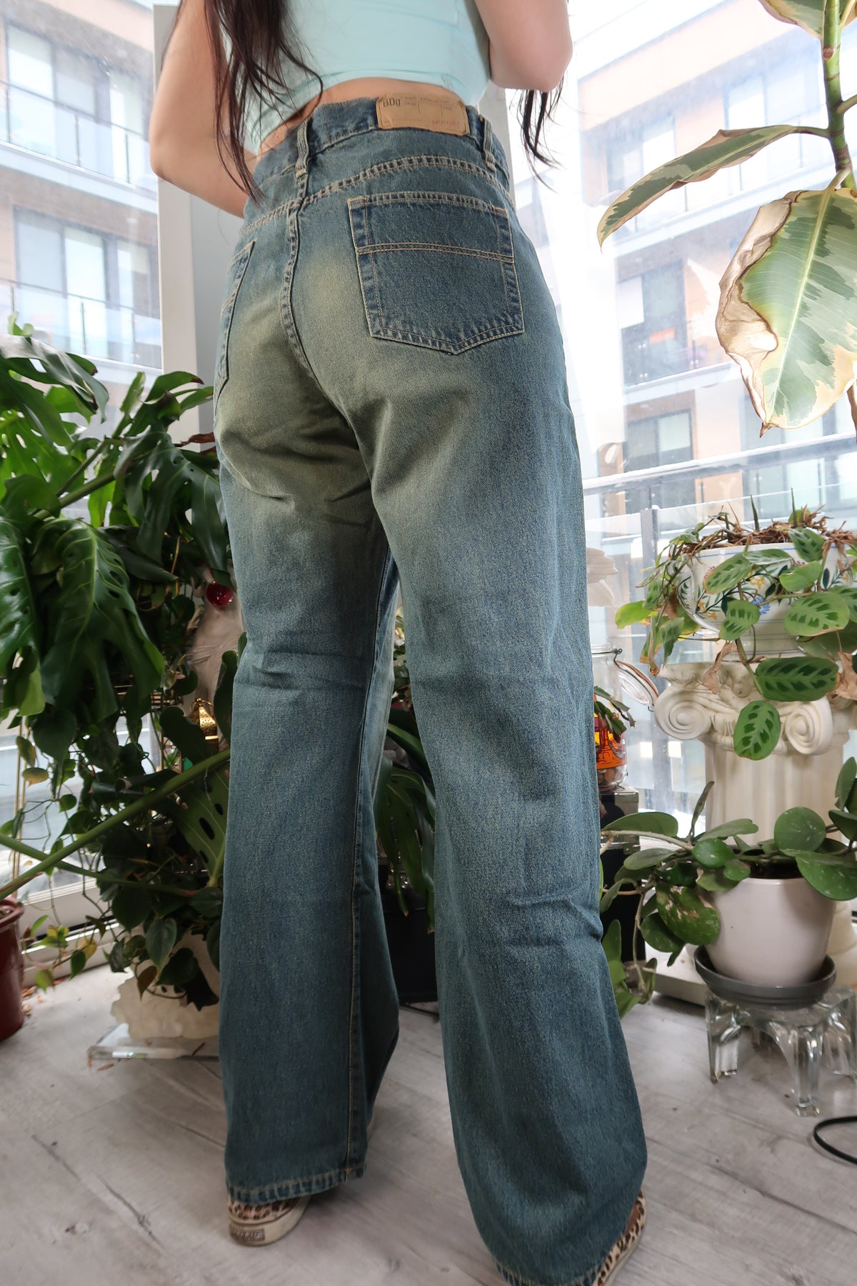 Vintage 2000s Faded Denim Jeans