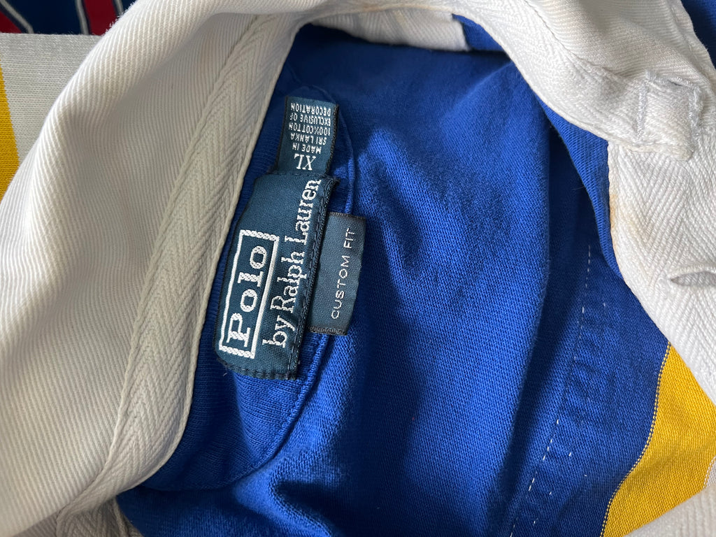 Vintage Polo Ralph Lauren Rugby Shirt - Elektra Vintage