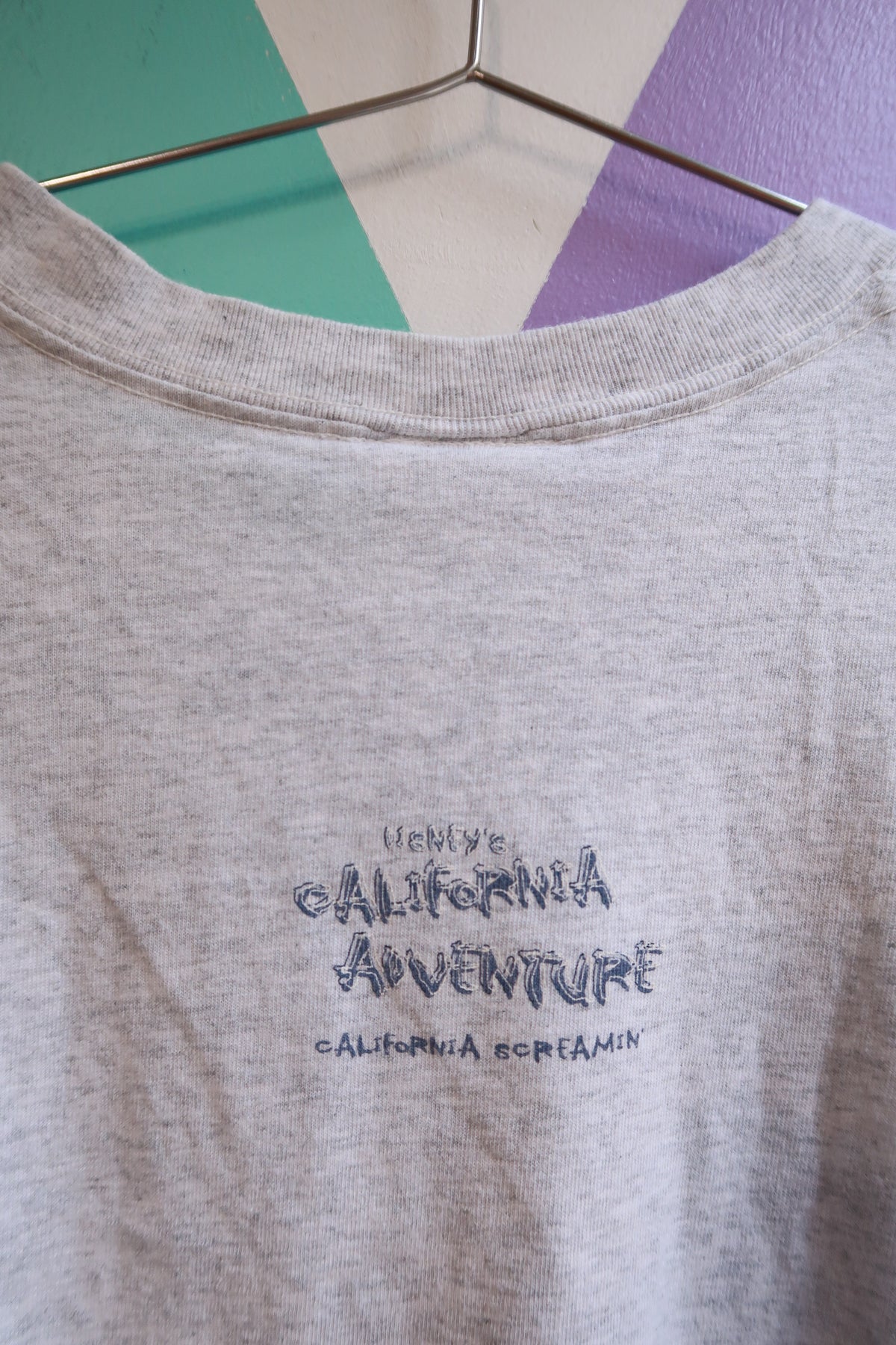 Vintage 90s California Screamin' Mickey Mouse Graphic T-Shirt