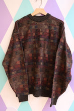 Load image into Gallery viewer, Vintage 1990s Abstract Knit Sweater
