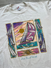 Load image into Gallery viewer, Vintage Long Beach Island Sailboat T-Shirt - 90s Beach Graphic Tee by Jerzees
