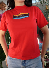 Load image into Gallery viewer, Vintage 2000s Red Op T Shirt
