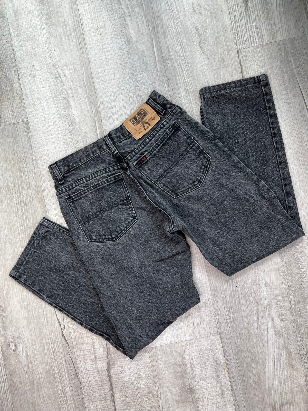 Vintage Gap Black  Denim Jeans - Elektra Vintage