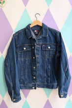 Load image into Gallery viewer, Vintage Tommy Hilfiger Denim Jacket – 2000s Classic Blue Jean Trucker

