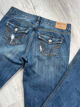 Load image into Gallery viewer, 2000s Hollister Low Rise Denim Jeans with Distressed Details
