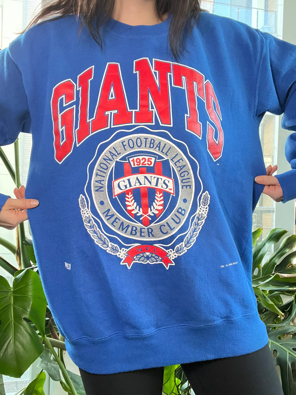 Vintage New York Giants Graphic Crewneck - Elektra Vintage