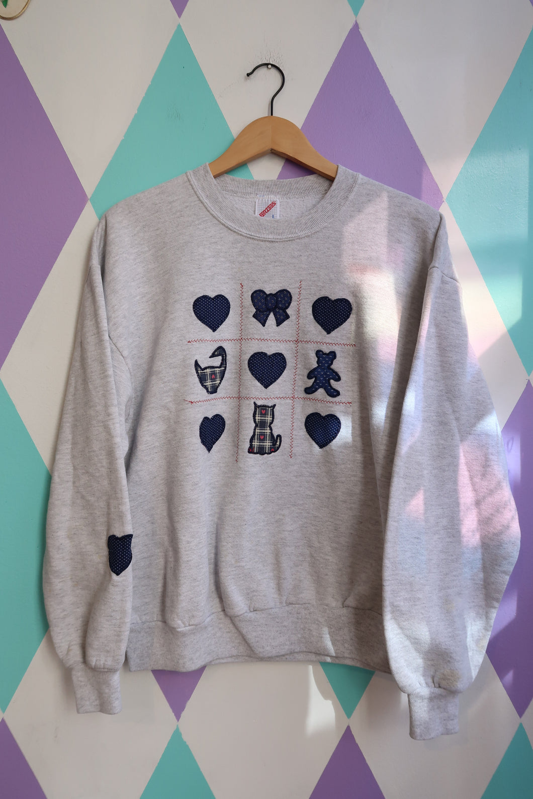 Vintage 1990s Appliqué Sweatshirt