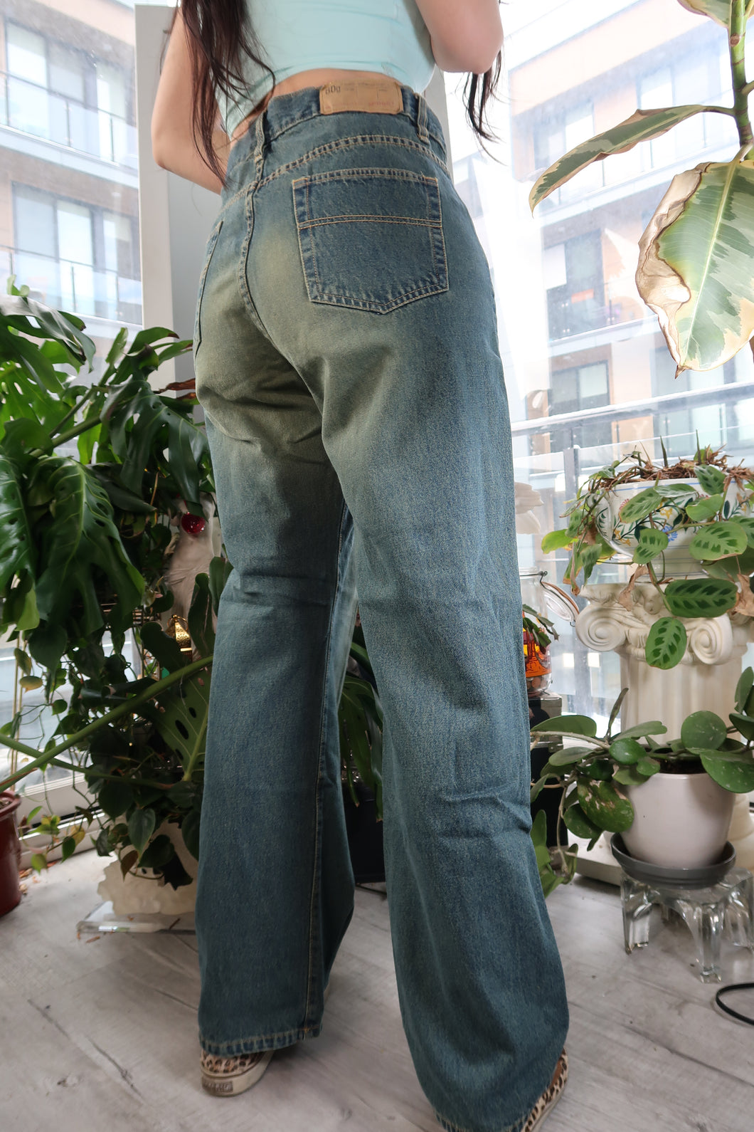 Vintage 2000s Faded Denim Jeans