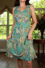 Load image into Gallery viewer, Vintage 2000s Silk Paisley Midi Dress
