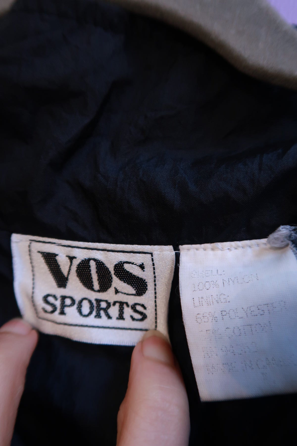 Vintage 90s Baroque Print Colorblock Windbreaker Jacket