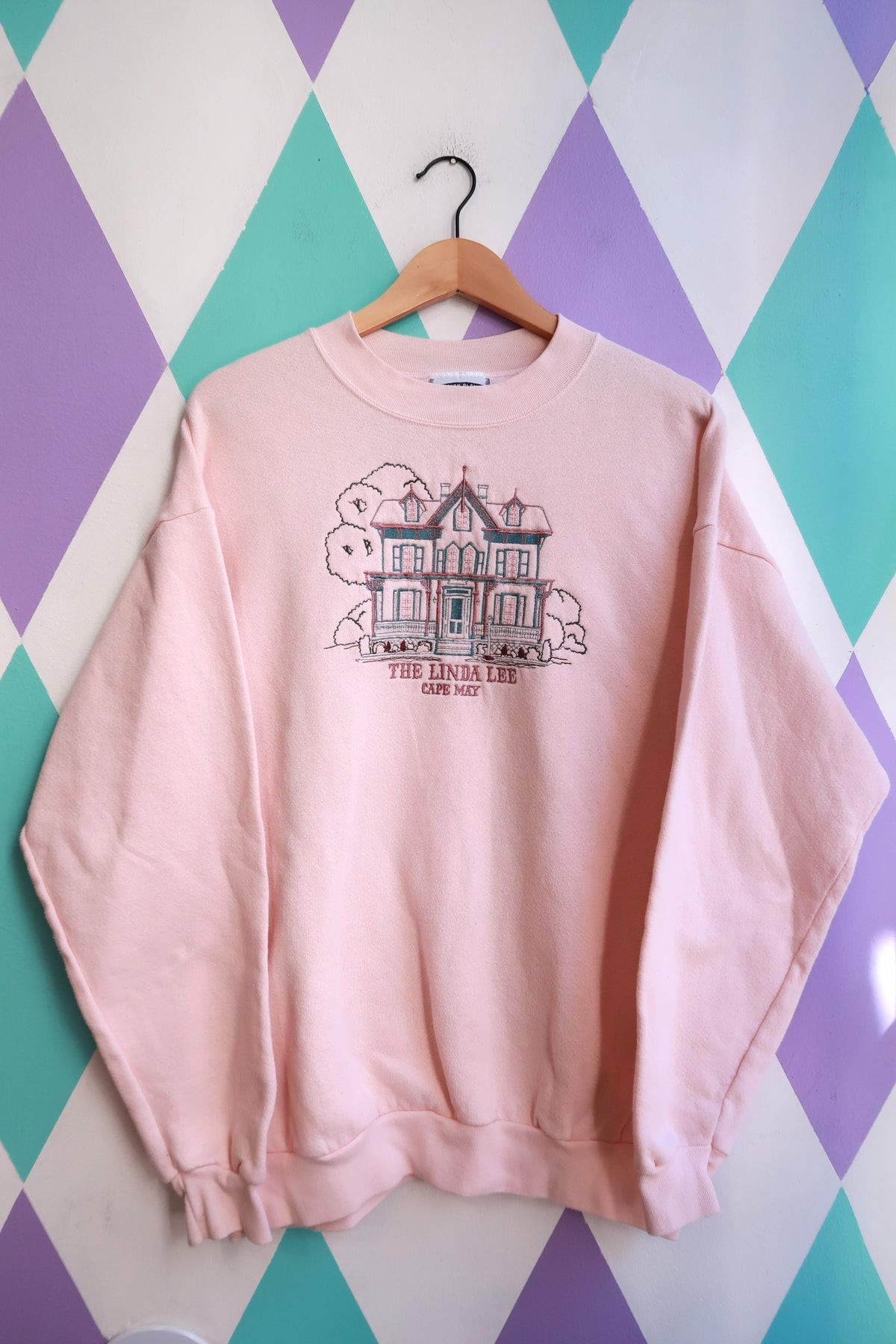 Vintage 90s The Linda Lee Cape May embroidered crewneck sweatshirt - Elektra Vintage