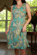 Load image into Gallery viewer, Vintage 2000s Silk Paisley Midi Dress
