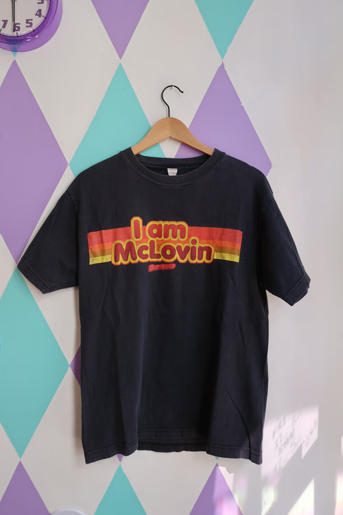 2000s I Am Mclovin Super Bad Graphic Tee