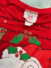 Load image into Gallery viewer, Vintage Happy Holidays Polar Bear Crewneck Sweatshirt
