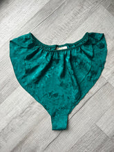 Load image into Gallery viewer, Vintage Gold Label Victoria&#39;s Secret Green Satin Shorts
