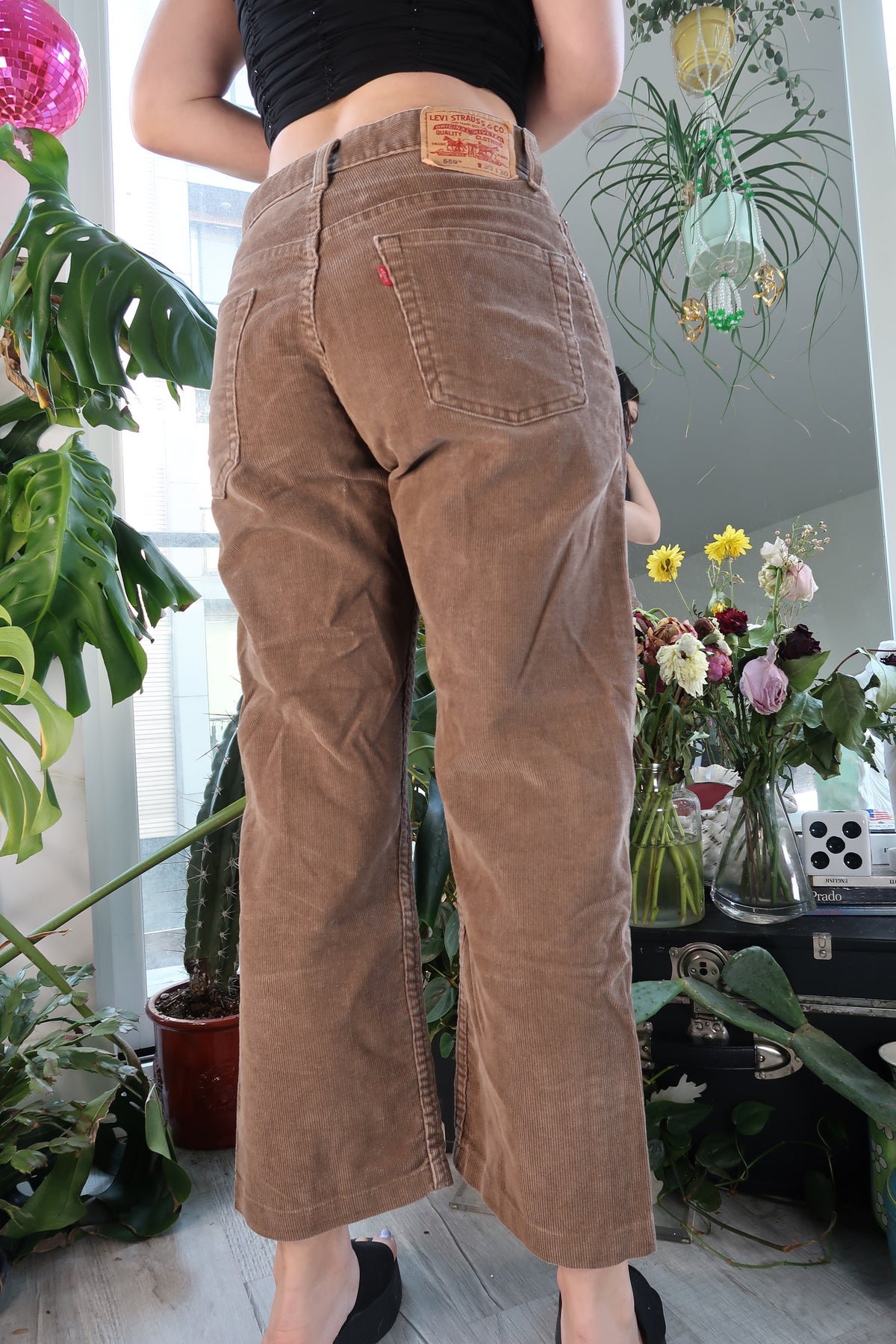 Vintage 2000s Levi’s Brown Corduroy Trouser