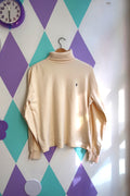 Vintage Ralph Lauren Cream Turtle Neck Long Sleeve