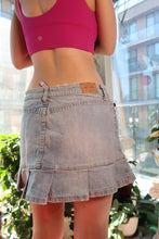 Load image into Gallery viewer, Vintage 2000s Pleated Denim Mini Skirt
