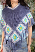 Vintage 2000s Crochet Poncho