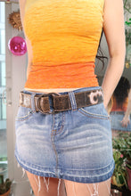 Load image into Gallery viewer, Vintage 2000s Express Leather Tooled Belt
