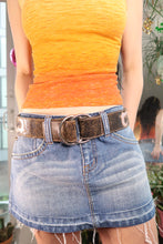 Load image into Gallery viewer, Vintage 2000s Express Leather Tooled Belt
