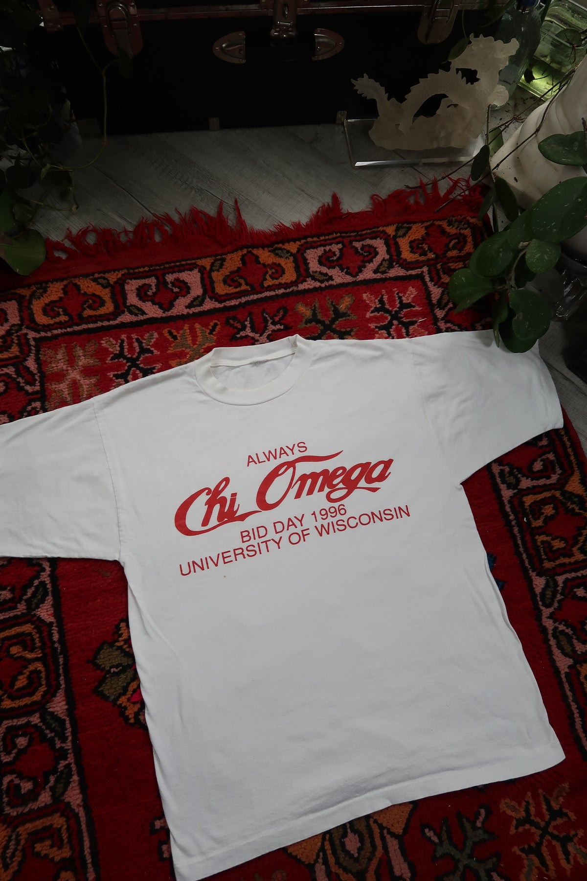 96 Always Chi Omega University of Washington T shirt - Elektra Vintage