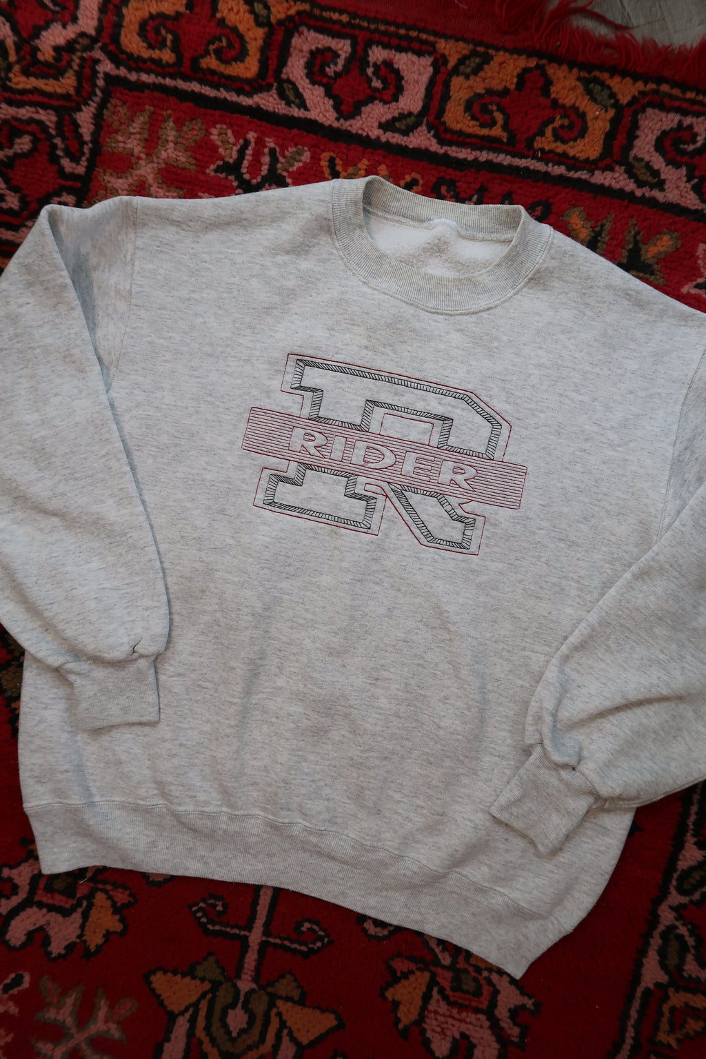 Rider Logo Crewneck