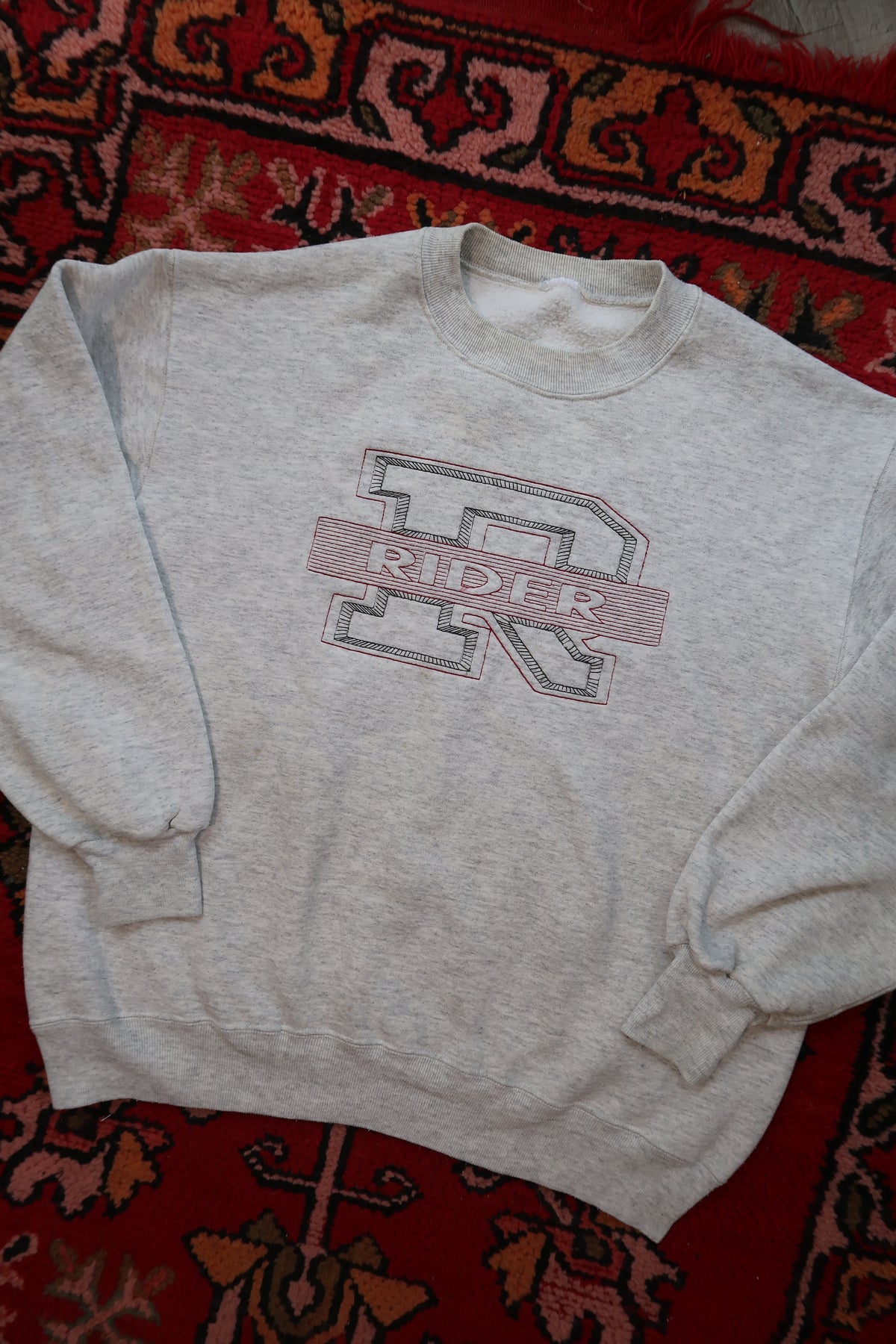 Rider Logo Crewneck