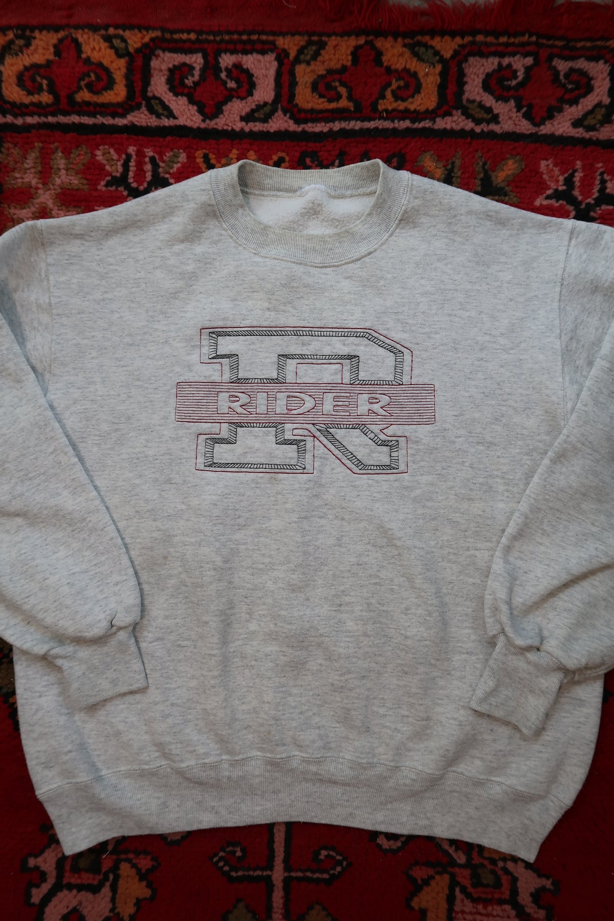 Rider Logo Crewneck