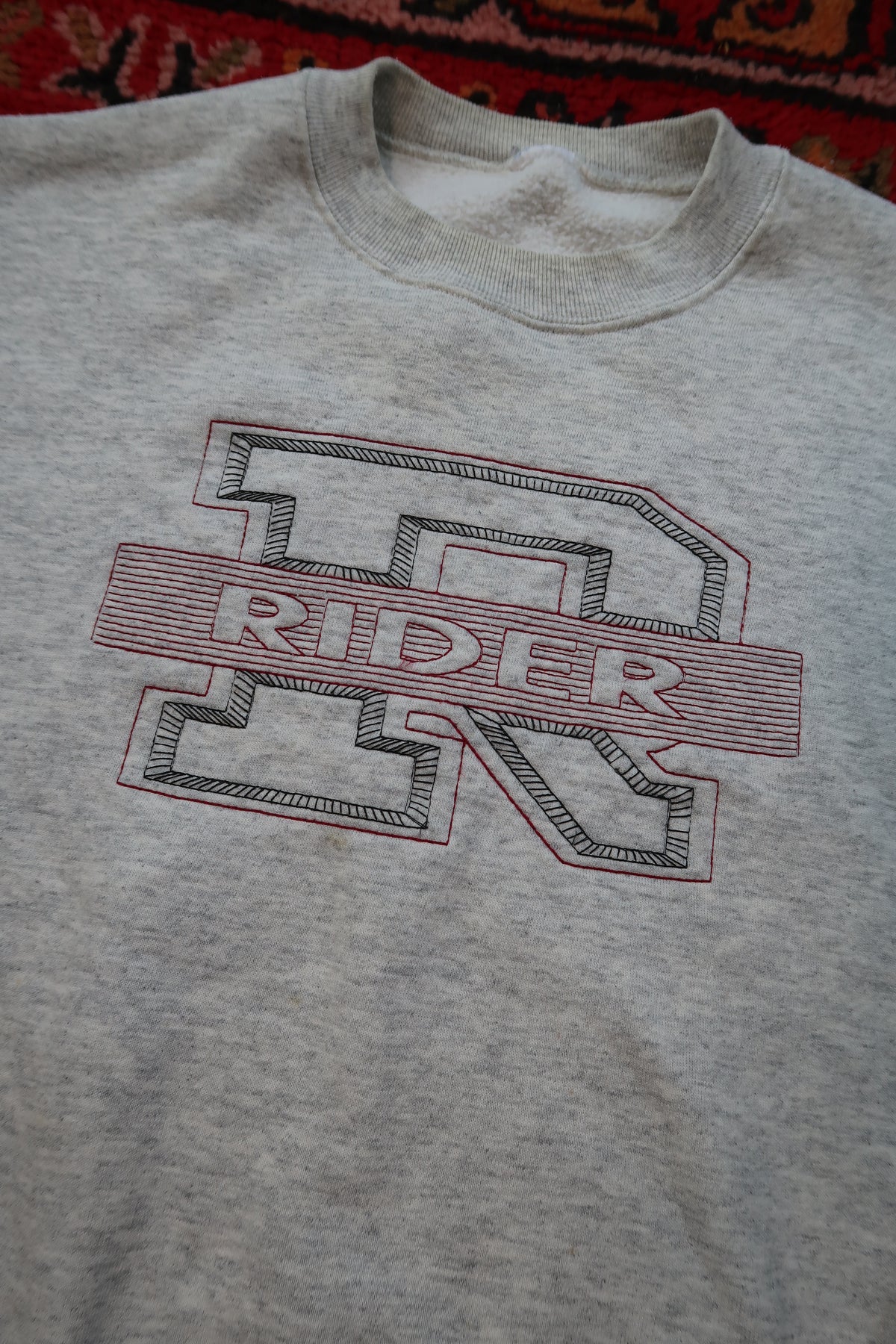 Rider Logo Crewneck