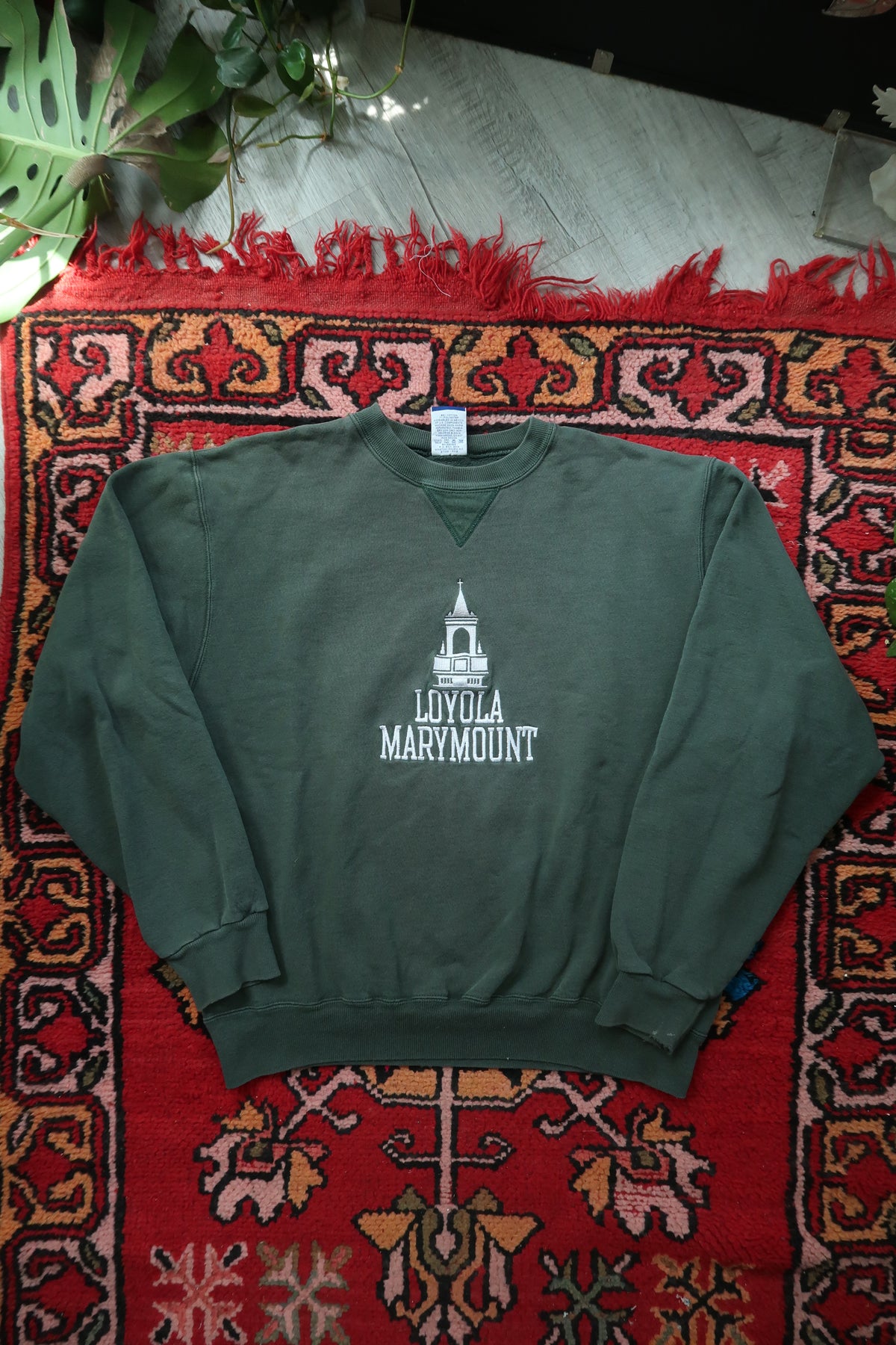 Vintage Loyola Marymount Green Crewneck