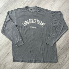 Load image into Gallery viewer, Vintage Grey LBI Graphic Long Sleeve Tee
