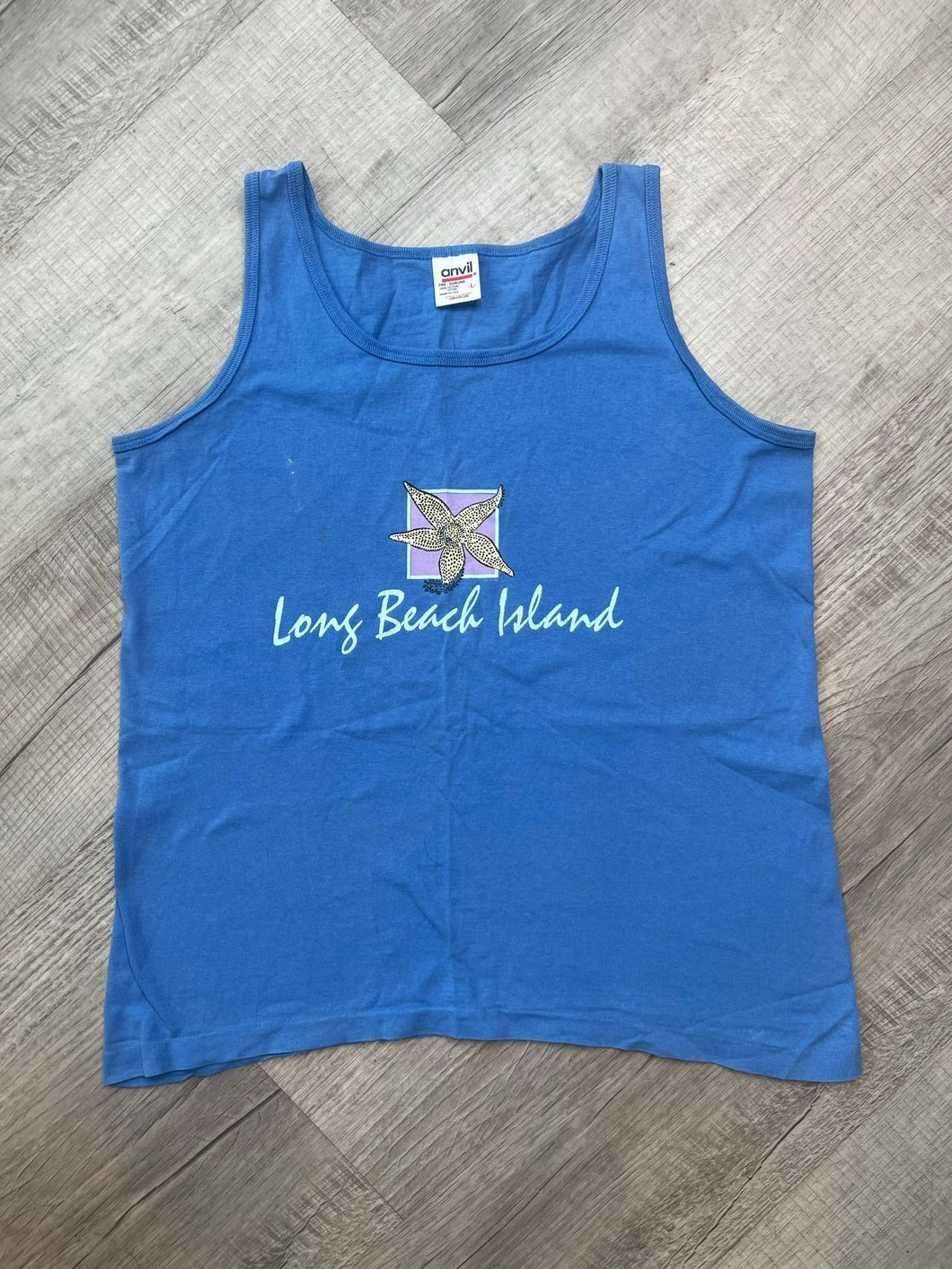 Vintage Long Beach Island Graphic Tank Top