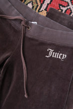 Load image into Gallery viewer, Y2K Chocolate Brown Juicy Couture Velour Lounge Pants
