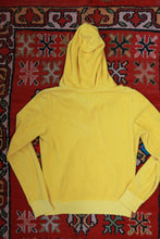 Load image into Gallery viewer, Vintage Y2K Yellow Juicy Couture Terry Cloth Zip Up Hoodie
