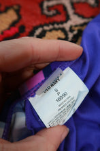 Load image into Gallery viewer, Purple Multicolor Stripe Triangle Bikini Top
